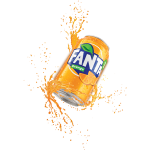 Fanta Can Orange Flavored